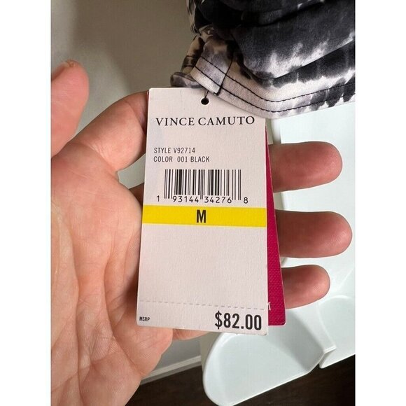 VInce Camuto Tie Dye Size Lace Up Bikini Top Size M - Picture 5 of 7